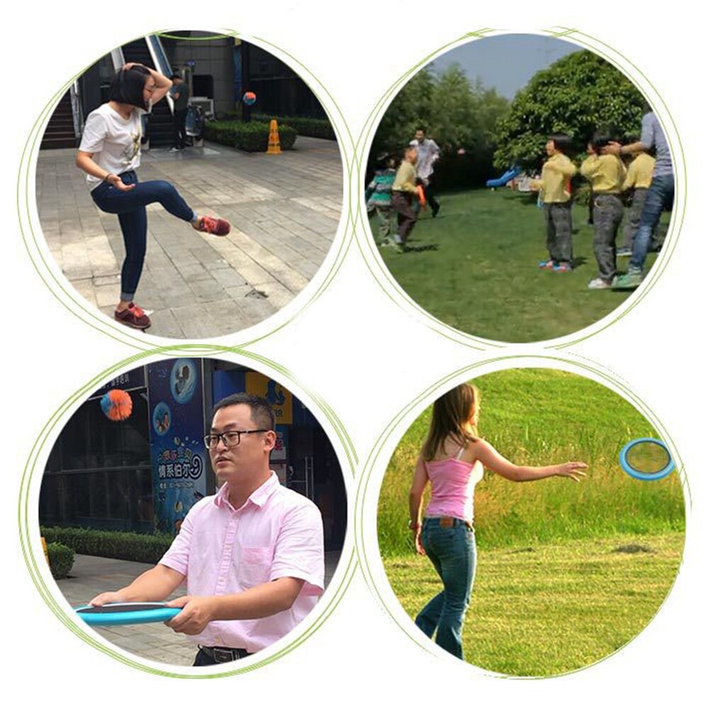 Kricket Schläger schlagen Ball Hand Schläger Trampolin Fliegende Scheibe prallen Spiel Mit Gummiband federnd Ball Familie Sport Spiel