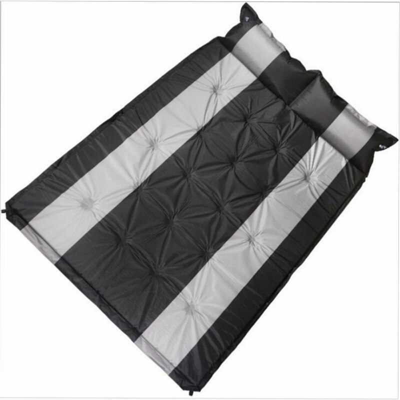 Outdoor Camping Opblaasbare Tent Mat Mummie Pads Met Kussen Air Matras Utralight Camping Mat Auto Reizen Bed Vochtbestendige pad