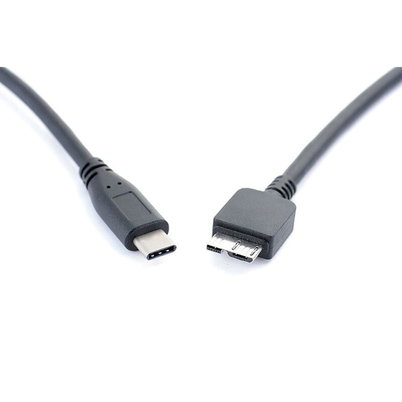 USB 3.1 Type-C to USB 3.0 Micro B Cable Connector Data Line for Hard Drive Smartphone Cell Phone PC Computers