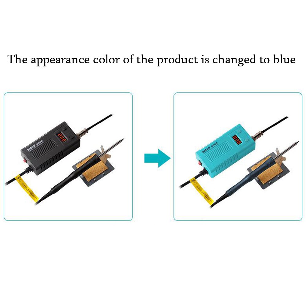 Stazione saldante portatile di digitale BGA del saldatore di BAKON 950D 110V/220V 75W mini con la punta di T13-I per FX-951/936 + cavo della lega per saldatura