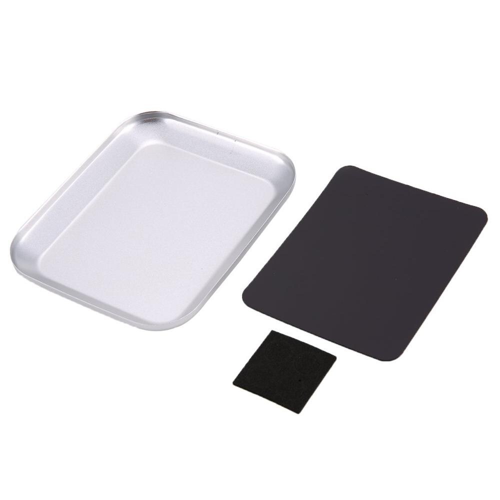 Magnetic Aluminum Alloy Tray Mounting Screws RC car boat plane Screw Repair Tray plate Disk Model crawler Tool: Default Title