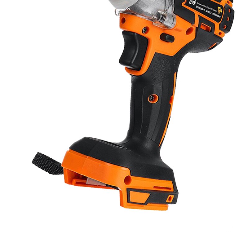 Llave de impacto eléctrica sin escobillas, Motor inalámbrico de velocidad de 520Nm, llave eléctrica recargable para batería Makita de 18V