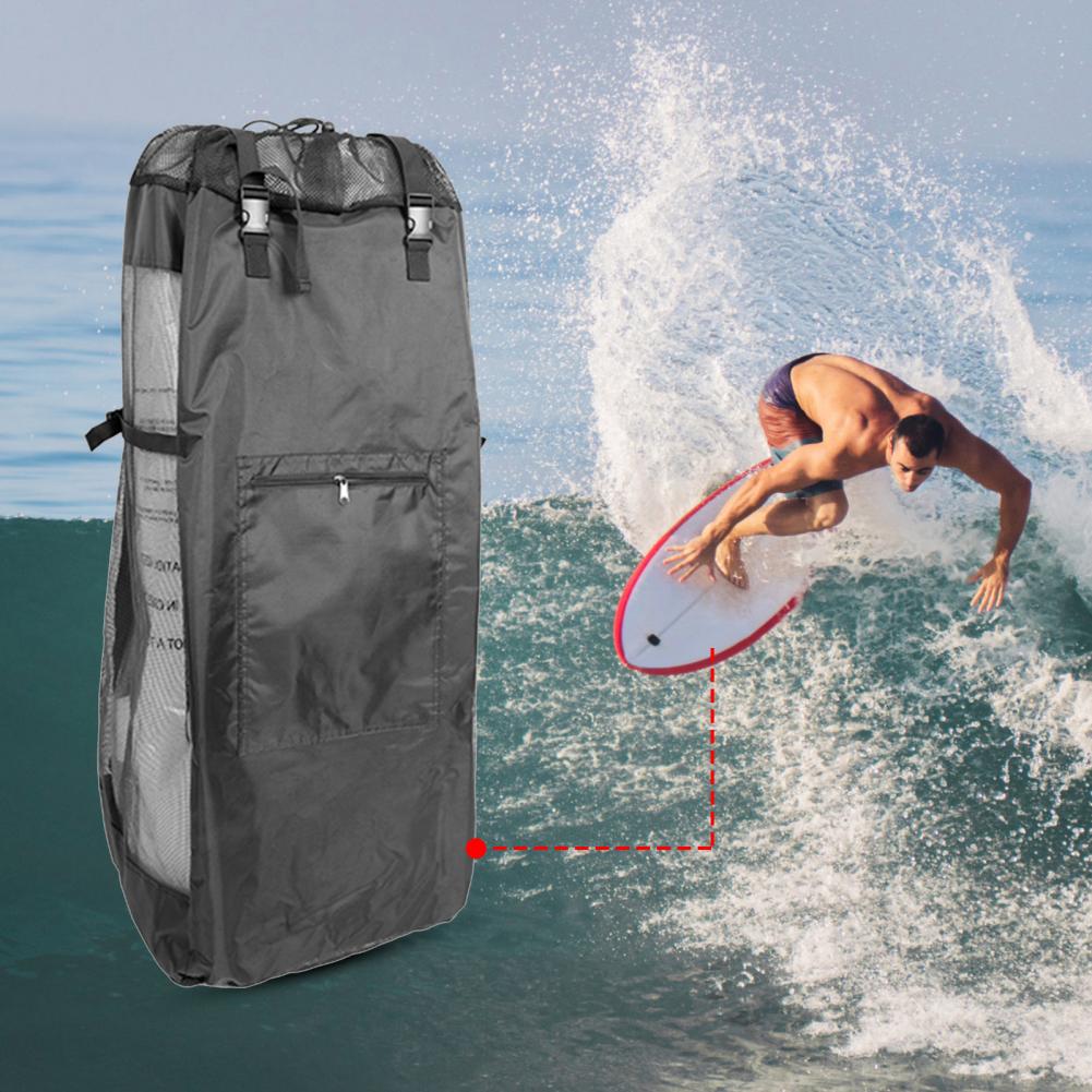 82L Surfing Gear Backpack High Density Waterproof Oxford Surfboard Backpack Portable Surf Board Storage Carry Bag for Outdoor