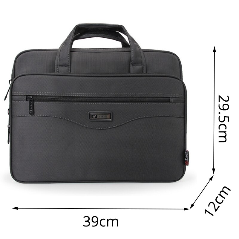 Business Briefcase Men Laptop Bag Oxford Multifunction Waterproof Handbags Business Portfolios Man Shoulder Crossbody Bags