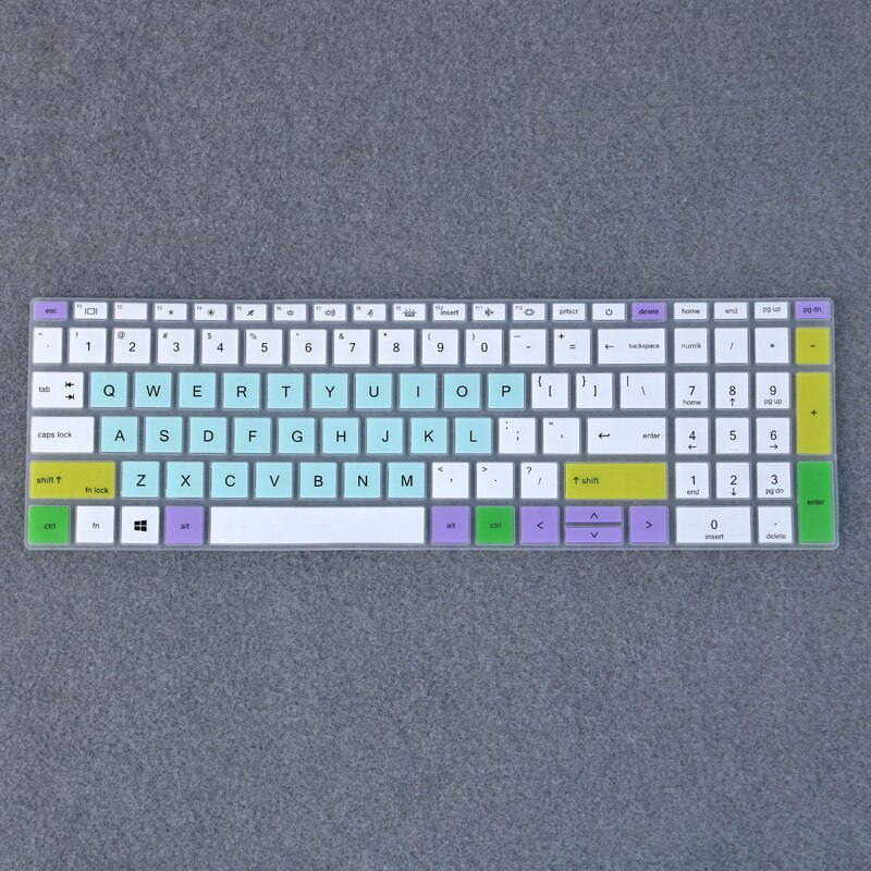 Silicone laptop Keyboard skin cover Protector for HP Elitebook 855 G7 / 850 G7 / HP Probook 450 G8 / 455 G8: candymint