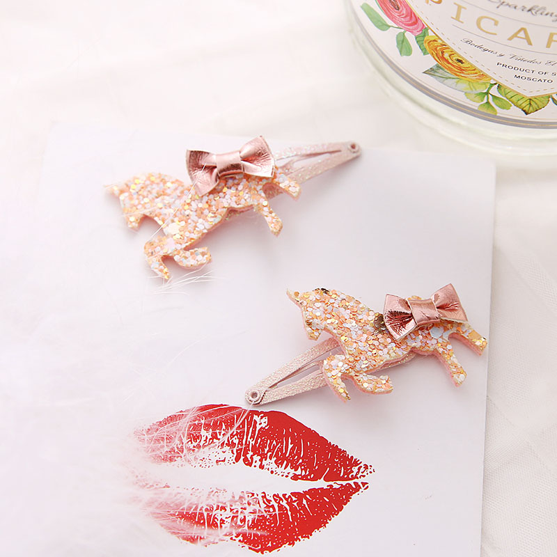 2Stck Pailletten Haar BöGen Haar Clip Baby Haar Clips Griffe Headwear Baby Haar Zubehör Mädchen Haarnadeln Baby Kopf kleid