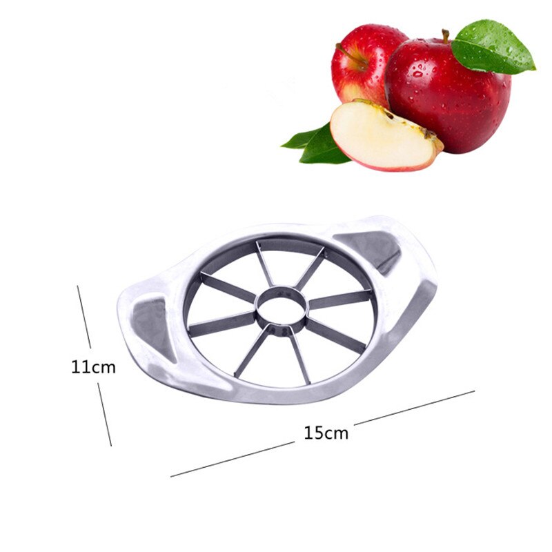 1 stuks keukengadgets roestvrijstalen appelsnijder groente- en fruitgereedschap appelsnijder keukenaccessoires