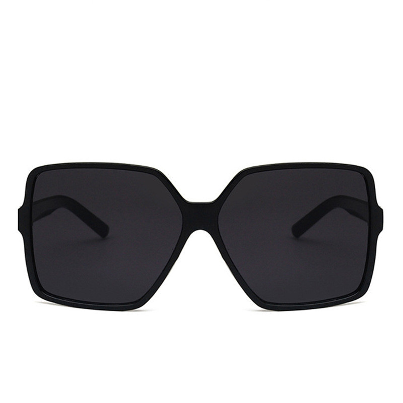 Oversized Zonnebril Dames - Vlinder Stijl - Gradiënt Spiegel Lenzen - UV400 Bescherming - Plastic Montuur