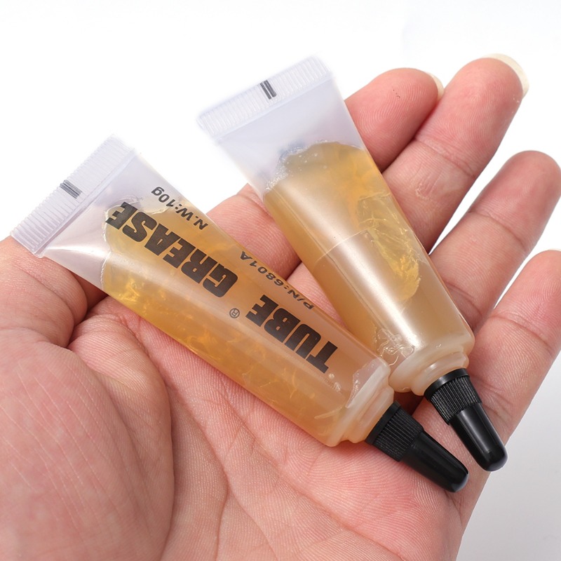 Graisse pour chaîne d'engrenage de roulement 10g, graisse pour engrenages de machines professionnelles, huile pour roulements, lubrifiant pour roues de vélo, graisse en plastique et Silicone