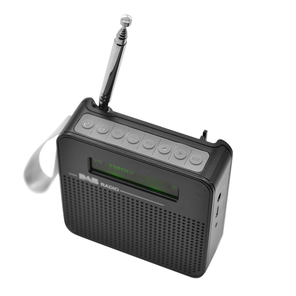 Portable MINI DAB/DAB+ Digital FM AC/DC Radio Wireless Radio With Sleep Function Alarm clock