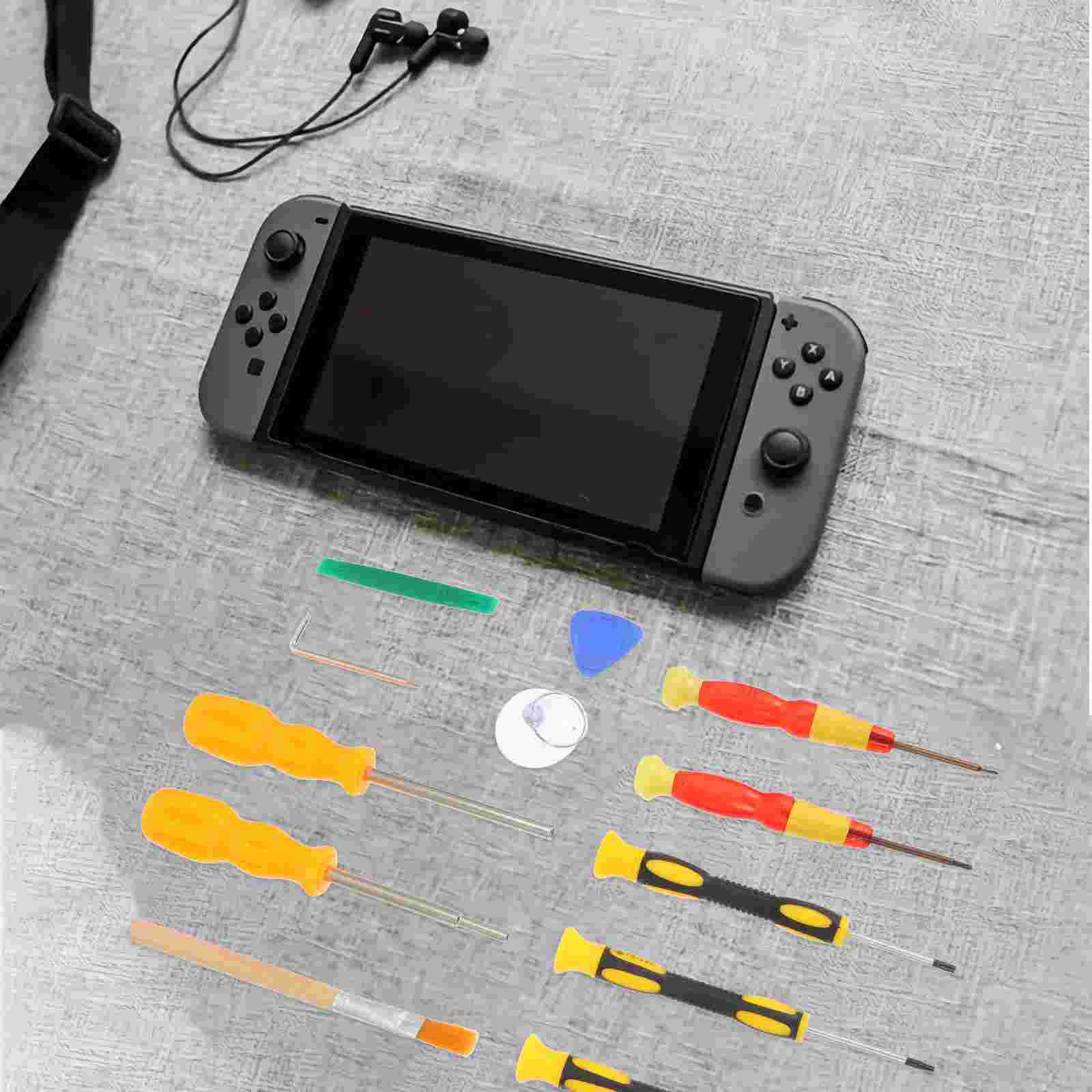 1 set schraubendreher-reparaturwerkzeug für spielkonsolen und gamepads zum öffnen des gehäuses