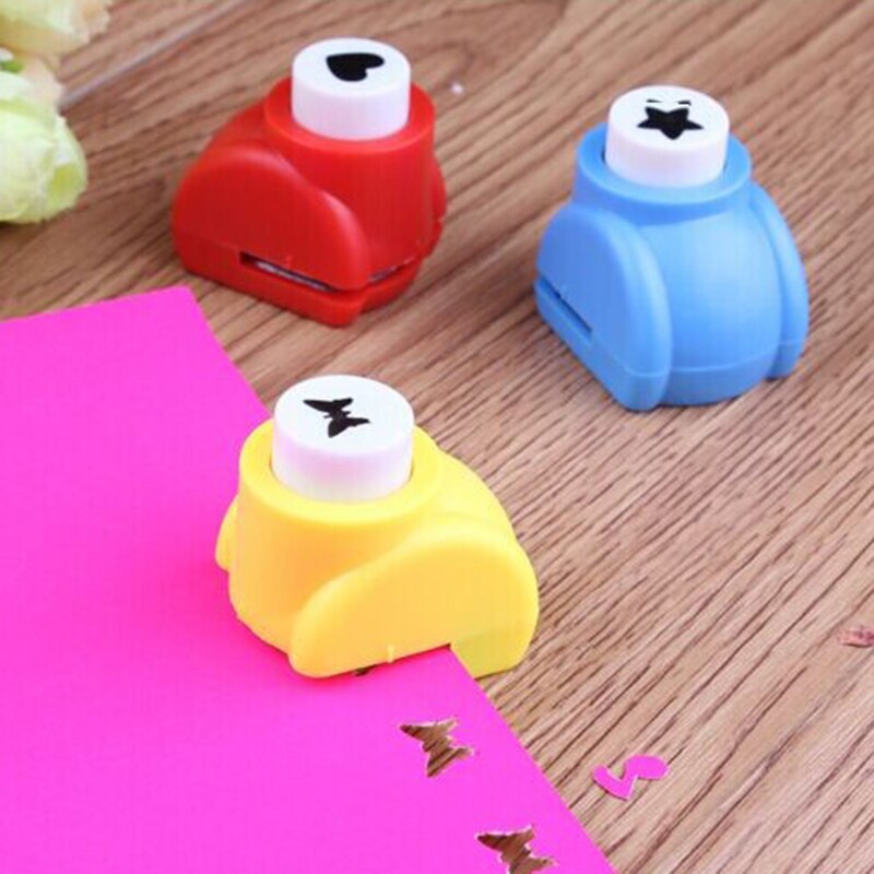 Seal Mini Afdrukken Papieren Bloem Cutter vormen Craft Speelgoed Punch DIY Puncher Papier Cutter Scrapbooking Stoten DIY Speelgoed Voor Kind