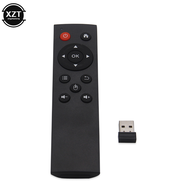 2.4G Wireless Air Mouse Control Universal Mini Keyboard Remote Control For PC Android TV Box for Android Windows Mac OS Lilux: black
