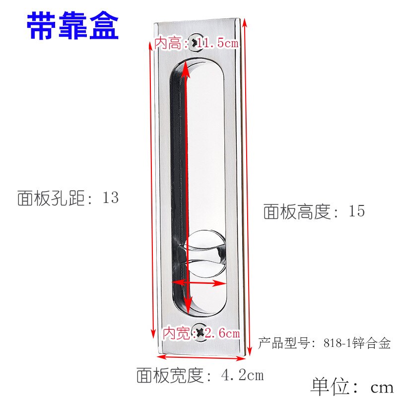 5 Stijlen Schuifdeur Lock Interieur Badkamer En Toilet Lock Haak Onzichtbare Bewegen Deur Lockset Met Sleutels