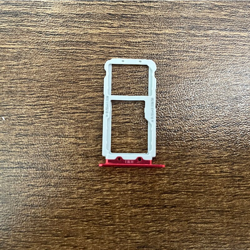 Vervanging Voor Huawei Honor View 10 Sim Kaart Lade Socket Slot Reader Adapter Connector Container Voor Huawei V10: V10 Red