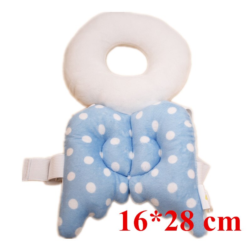 Baby Hoofdbescherming Pad Peuter Hoofdsteun Kussen Kindje Nek Leuke Dier Grote Size Verpleging Weerstand Kussen 40% Off: Blue S