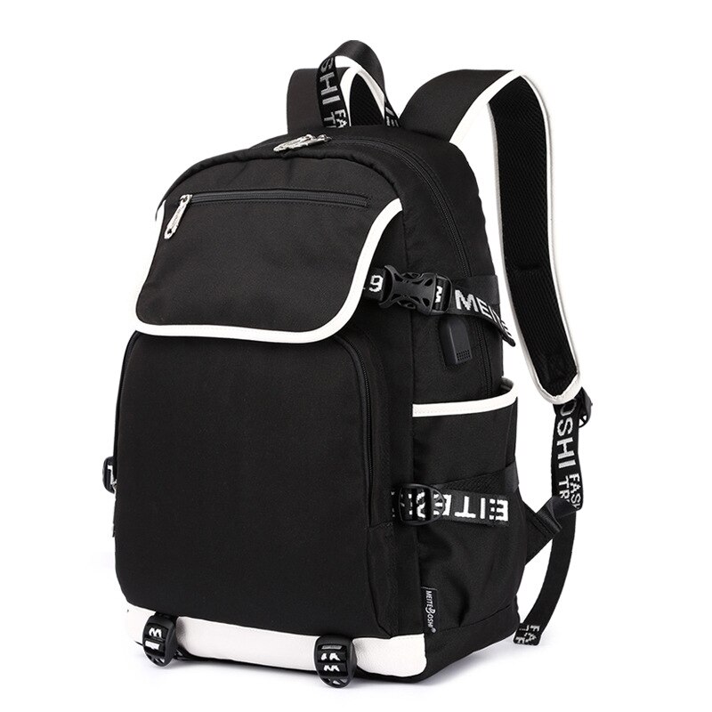 Novo masculino casual usb mochila estilo coreano estudantes universitários simples mochila oxford saco de viagem à prova dwaterproof água moda mochila menina