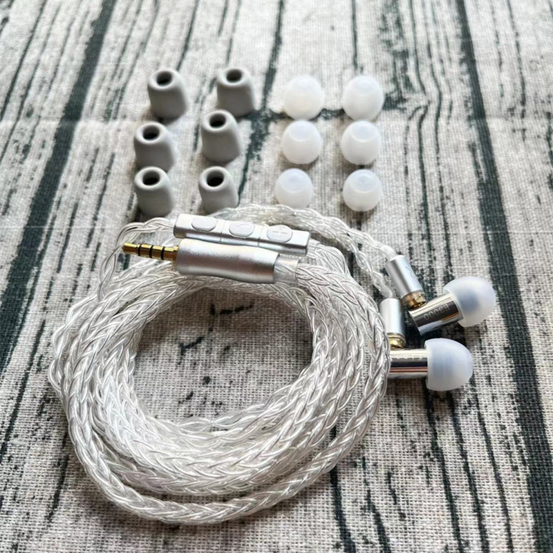 Xsl Final E3000 E4000 Oortelefoon In-Ear Diy Hifi Mobiele Telefoon Computer Mmcx Universele Oordopjes Headset: E3000 microphone