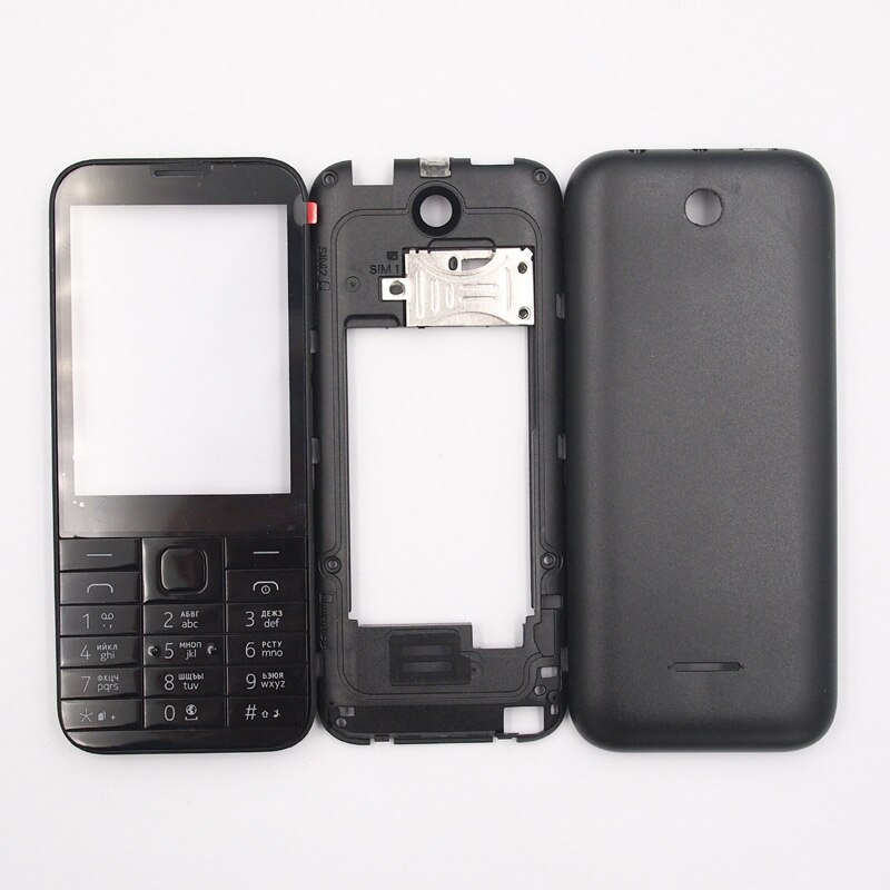 BaanSam Kleurrijke Behuizing Case Voor Nokia 225 N225 Met Russische Toetsenbord