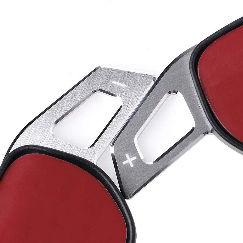 2Pcs Paddles Extension Steering Wheel Direct Shift Paddle Extension DSG Aluminum Alloy Shifter Extension for A3 S3 A4 S4 B8