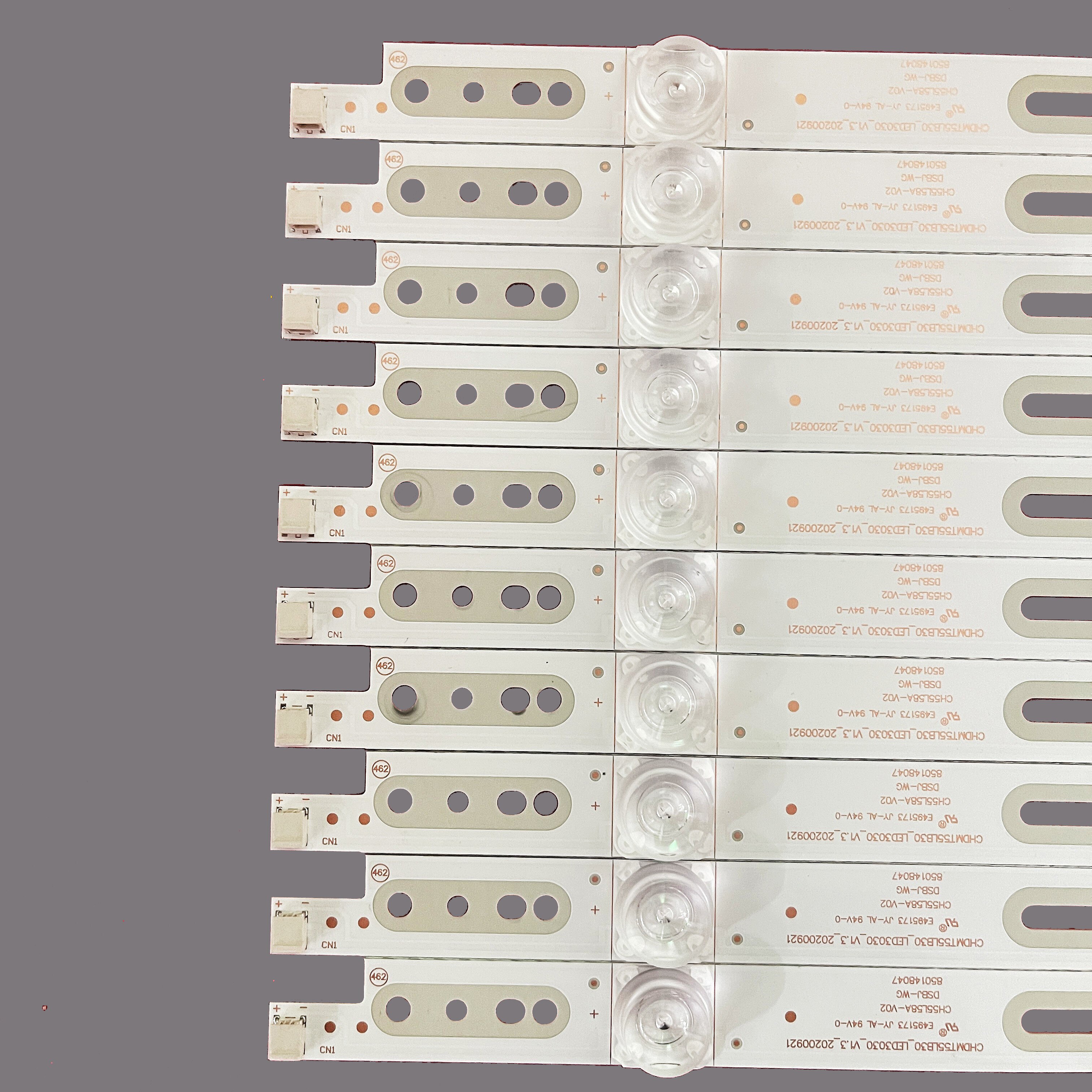 3v led backlight chong hong 55 e 8/55 e 9000/55 d 3s/55 a 3u/55em crh -z55 e 90003030051263 hrev 5 led 545mm