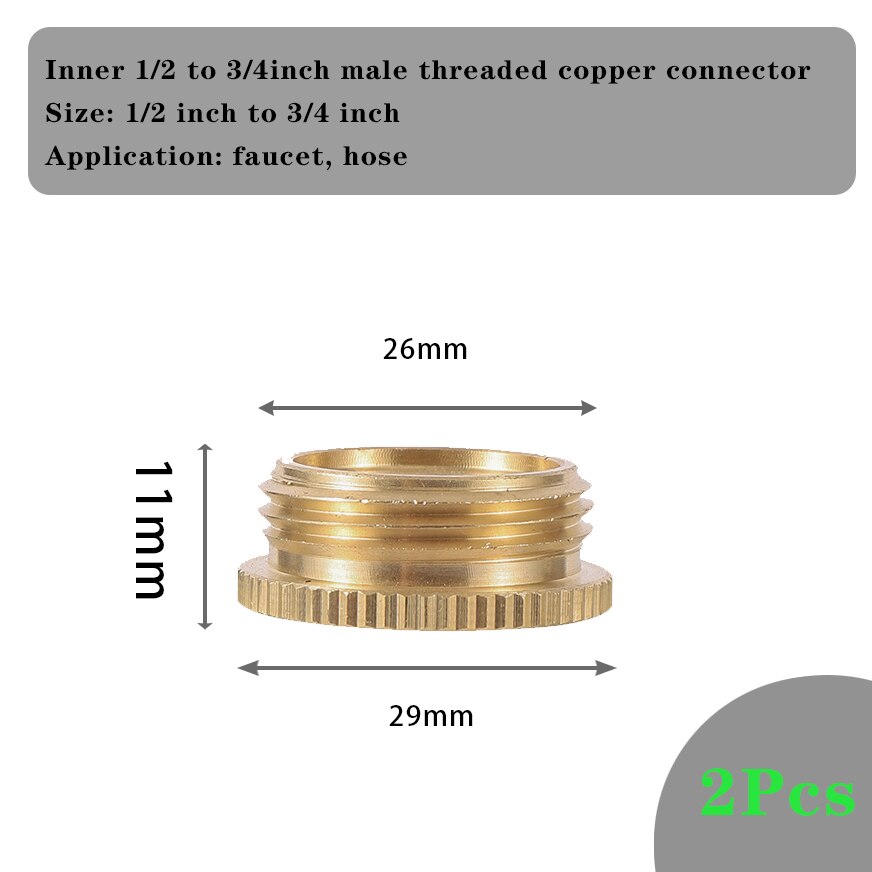 Raccords d'arrosage goutte-à-goutte, raccords de dérivation à simple et double tuyau en té barbelé de 1/4 pouces, connecteur de tuyau de 4/7mm, 2 pièces: J
