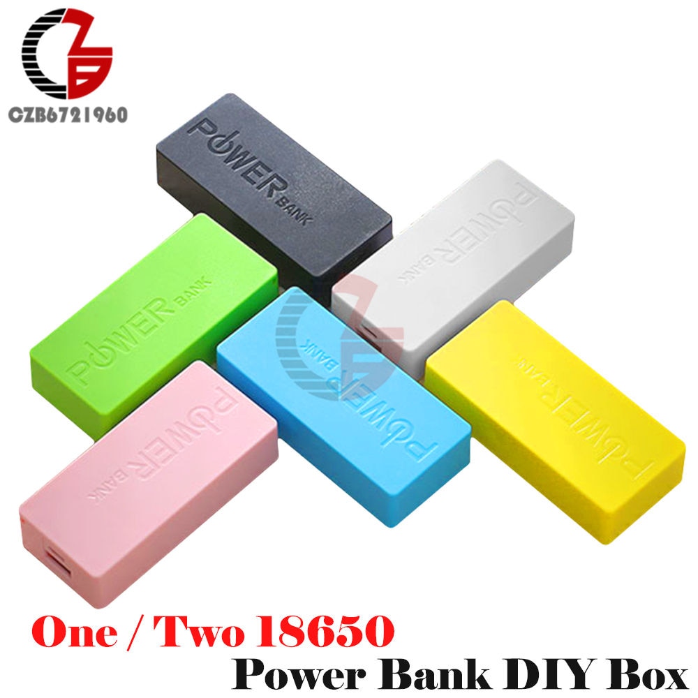 1x 2x 18650 usb powerbank batterioplader gør-det-selv-boks etui mobil esp 32 esp 32s strømforsyning lademodul skjold til iphone