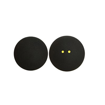 2 stk/parti squashbold to gule prikker en prik blå rød gul lavhastigheds sports gummibolde spiller 4mm turnering