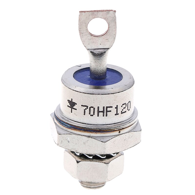 1Pc 70HF120/70HFR120 70A 1200V High Power Gelijkrichter Metal Stud Type Gelijkrichter Diodes Acc