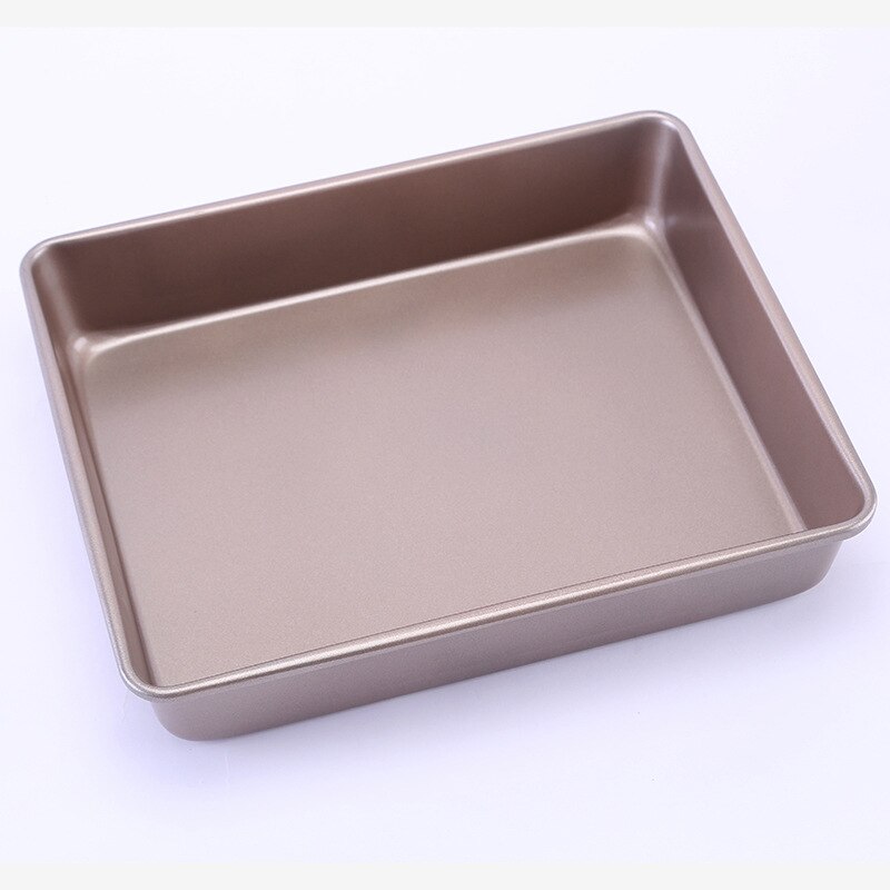 11- inch vierkante ovenvaste antiaanbakvorm voor cake, koekjes-nougatbakplaat, koolstofstalen bakvorm, milieuvriendelijk, gevuld: Groot 32.5 27 6.3cm