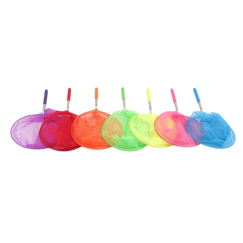 Filet de pêche rétractable en forme d'insectes, papillons et libellules, portable, jeu amusant pour enfants