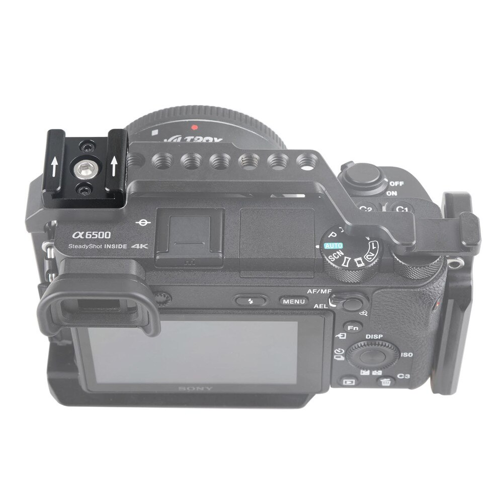 SmallRig DSLR Camera Cold Shoe Mount Bracket W/ 1/4" Screw Hole For Camera Flash Light Microphone Monitor Attach Quick Release