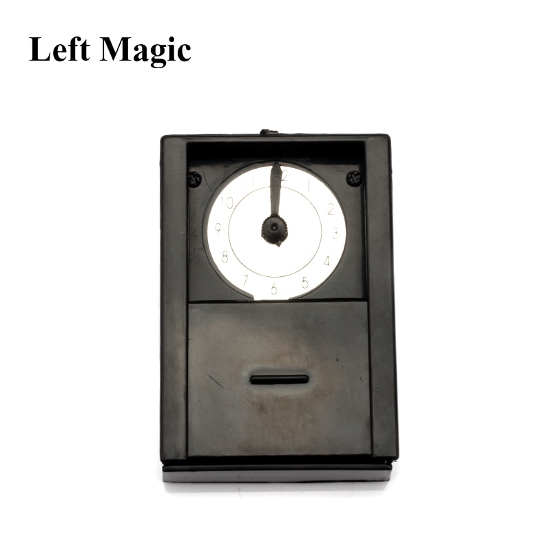 Reloj de predicción, trucos de magia, ilusión de tiempo, Guess1 Set a través de la cubierta, juguete, diversión fácil