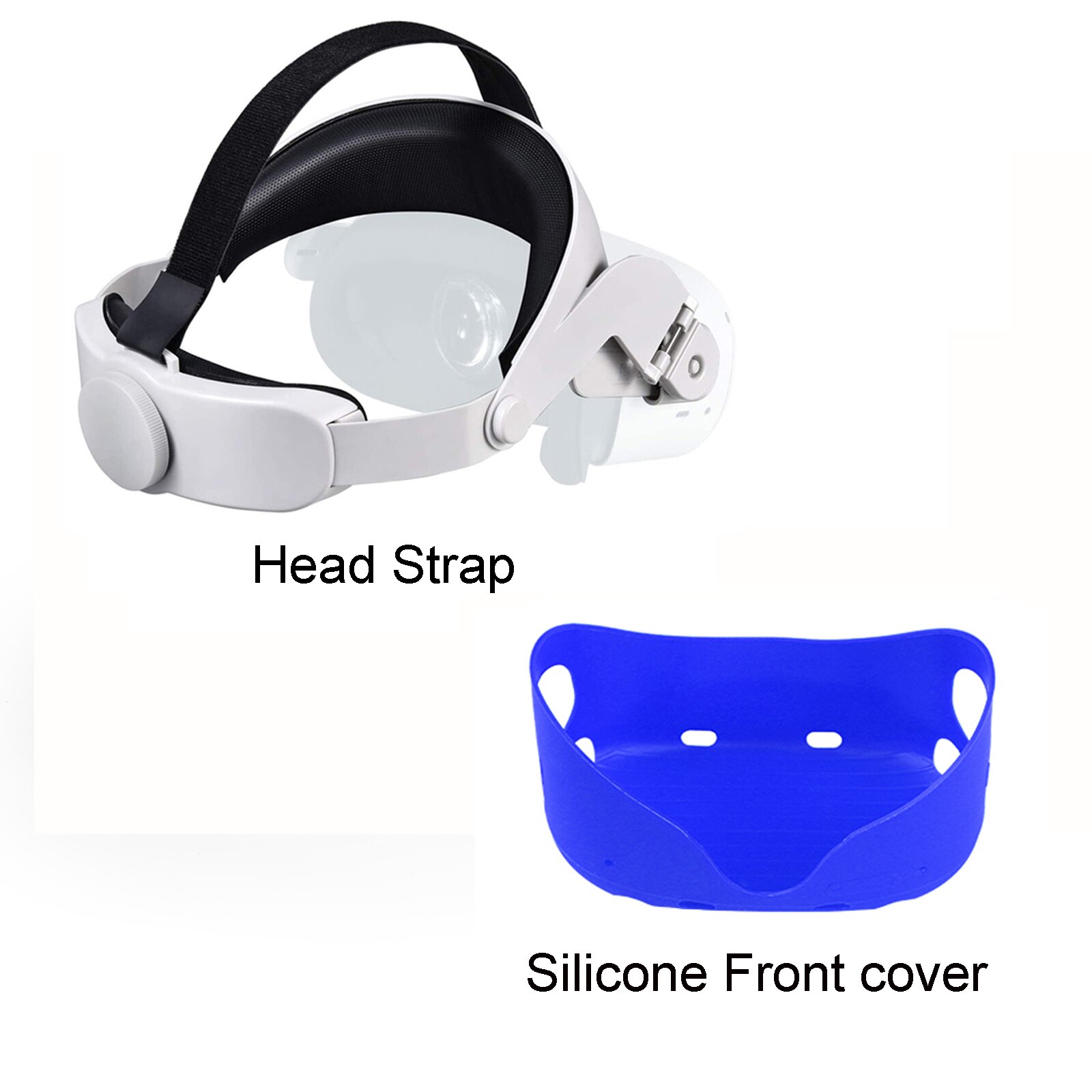 Verstellbares elite halo kopfband für oculus quest 2 – verbesserte unterstützung und reduzierter kopfdruck – komfortables touch-in-vr-zubehör: Satz c