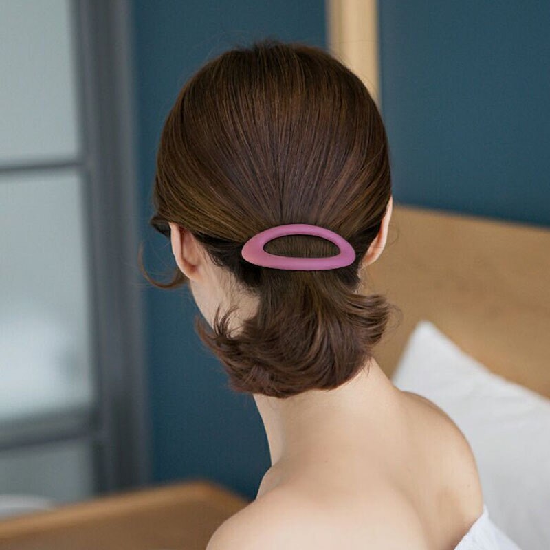 Horquillas de primavera para mujer, Clip trasero para la cabeza, Clip lateral para Coleta, pasador, tocado, accesorios para el cabello