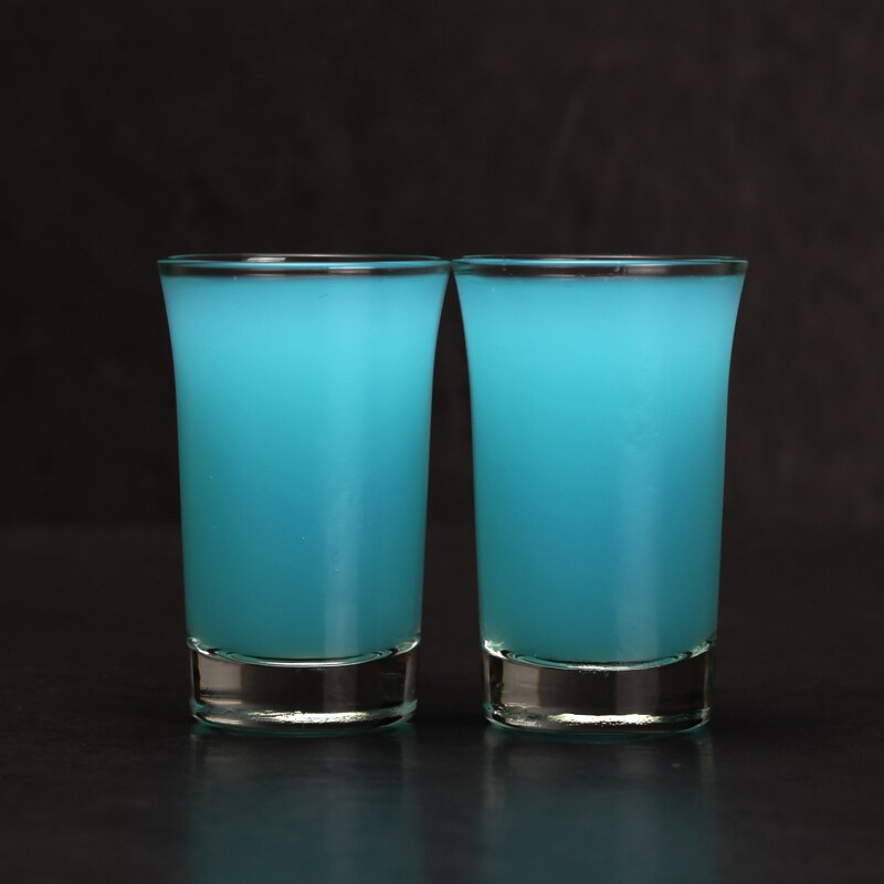 45ml Shot Glass Bullet Cup Set Spirits Glass Whiskey Cocktail Tasting Cup Wine Set Vodka Flame Cup Bar Family Wine Glasses