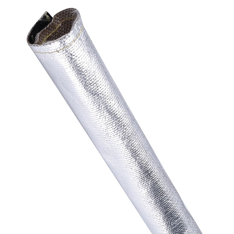 2M Metallic Hitteschild Thermische Fire Mouwen Geïsoleerde Draad Slang Wrap Loom Buis Bescherm Cover Binnendiameter 10/20/30/40Mm