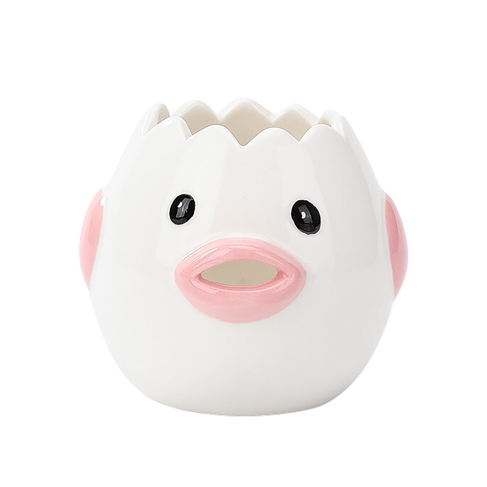 Cartoon Chicken Egg Yolk White Separator Ceramics Ceramic Cartoon Chick Egg Separator Dining Cooking Kitchen Gadget #38: B
