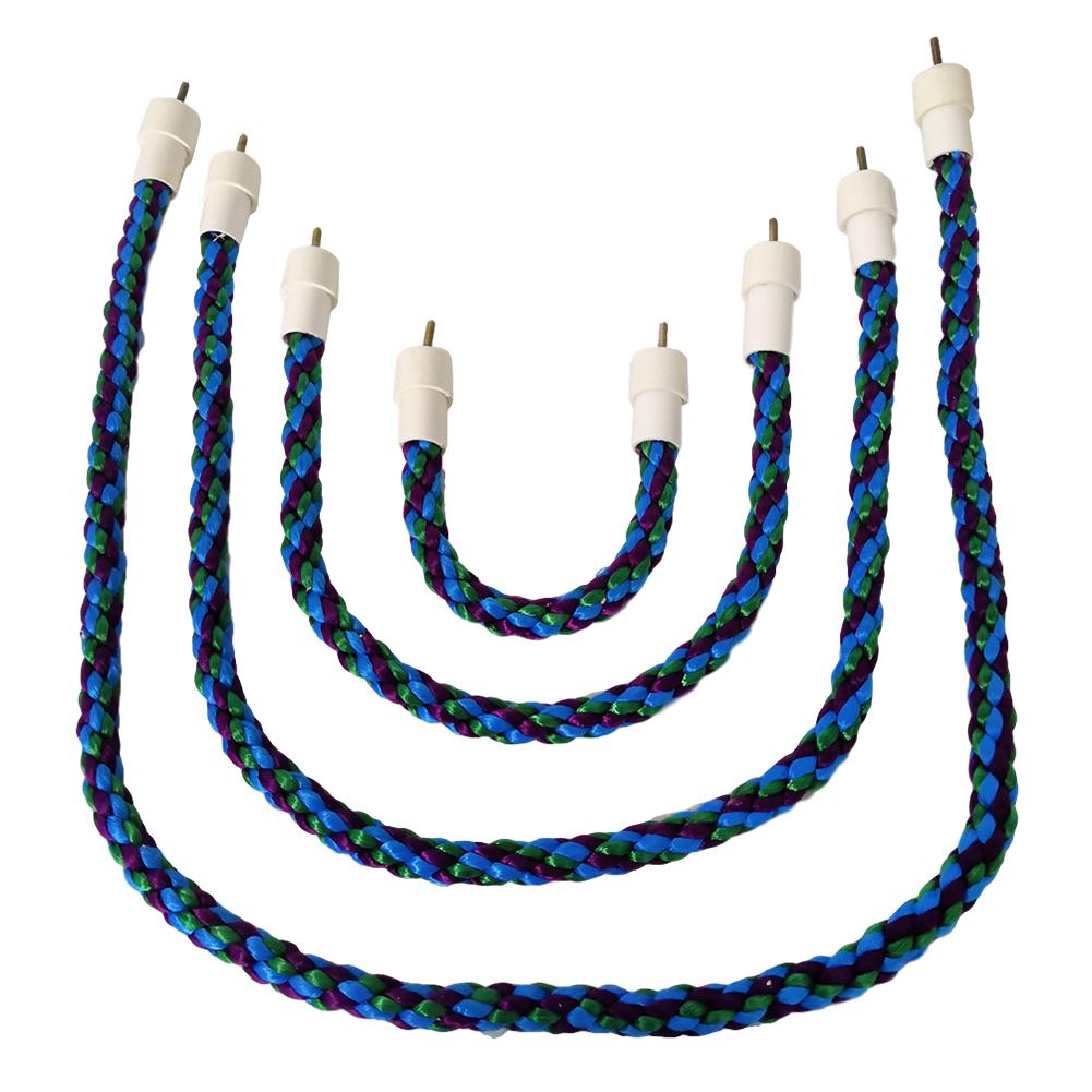 Pappagallo Corda di Cotone Corda di Cotone Uccello pertica pertica Curvo Gabbia per Uccelli Corda per Grandi Medie E Piccole Pappagalli Pappagallini parrocchetti