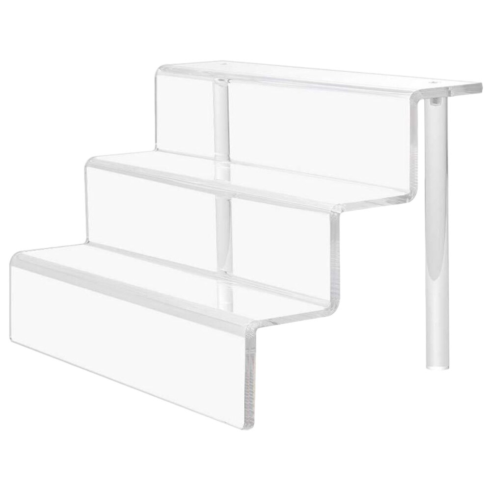 3 lagen rek acryl ladder cosmetica houder display stand taart display houder: Default Title