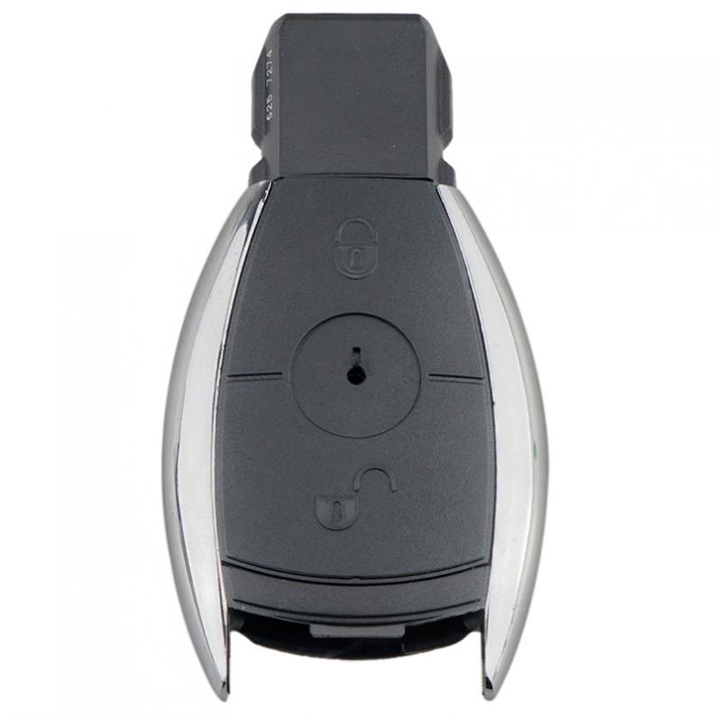 Carcasa de repuesto para llave de coche, 2 botones, mando a distancia, compatible con Mercedes Benz W203 W204 W211 MBKS18