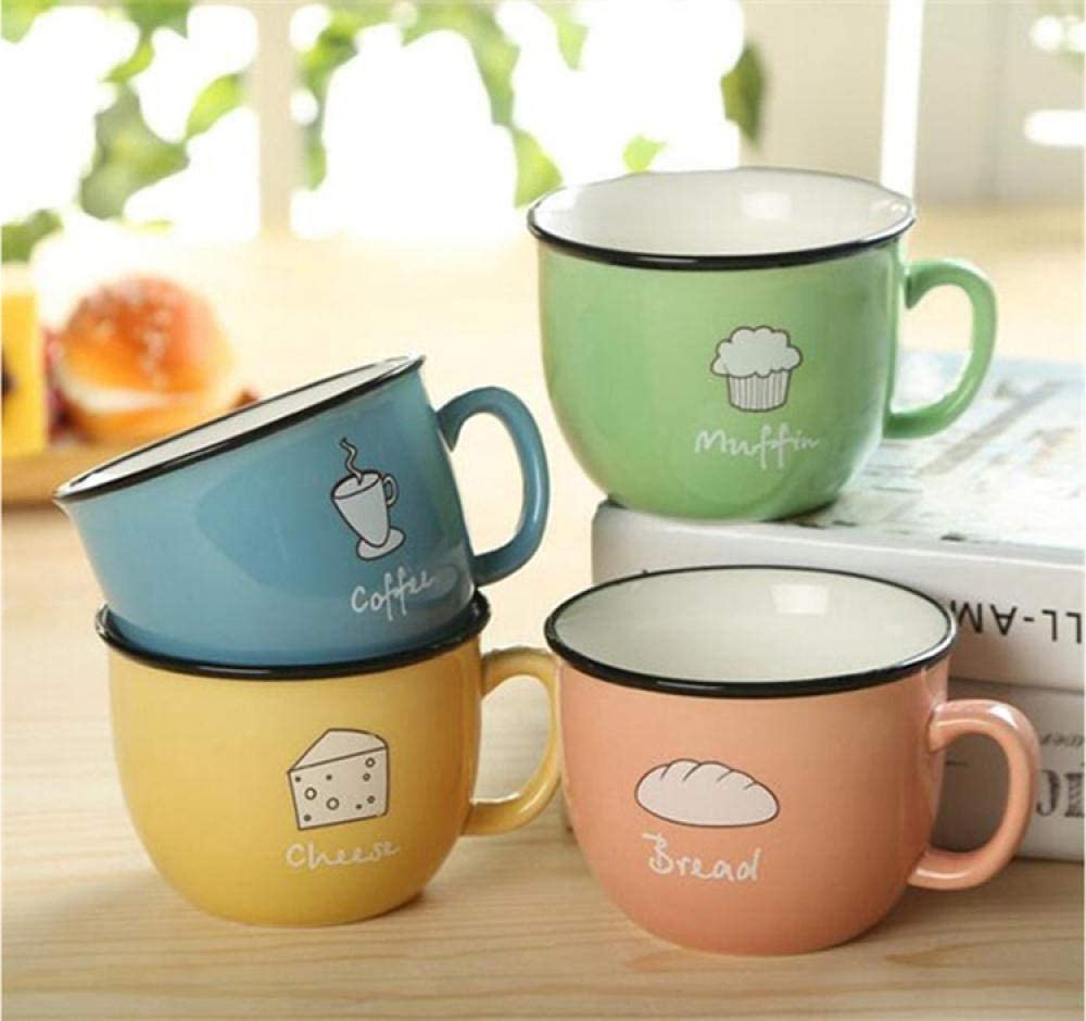 Zakka krus slik farve keramisk kaffe mælk morgenmad kop