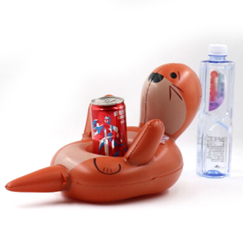 Inflatable Swimming Pool Float Cup Drink Beer Holder Summer Swimming Party Beach AccessoriesTable Bar Tray
