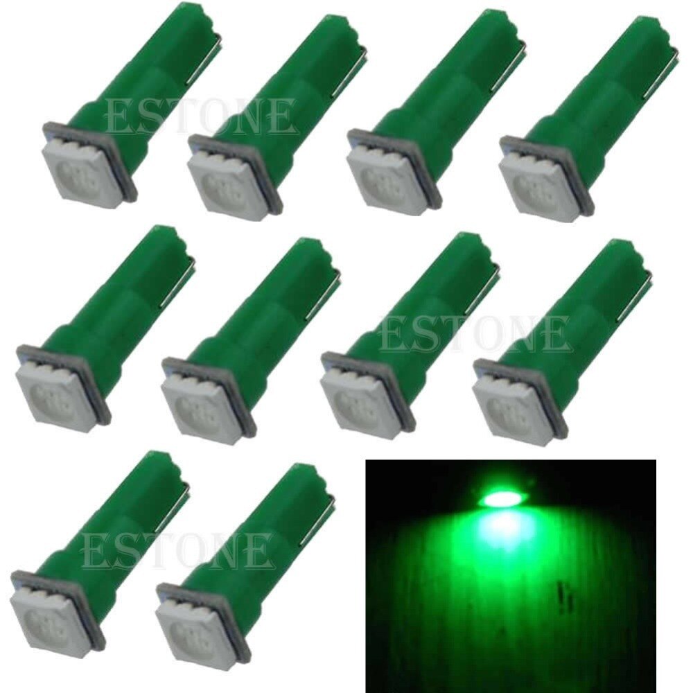 10Pcs T5 5050 1SMD Led Lampen Voor Dashboard Gauge Licht 70 73 74 2721 17