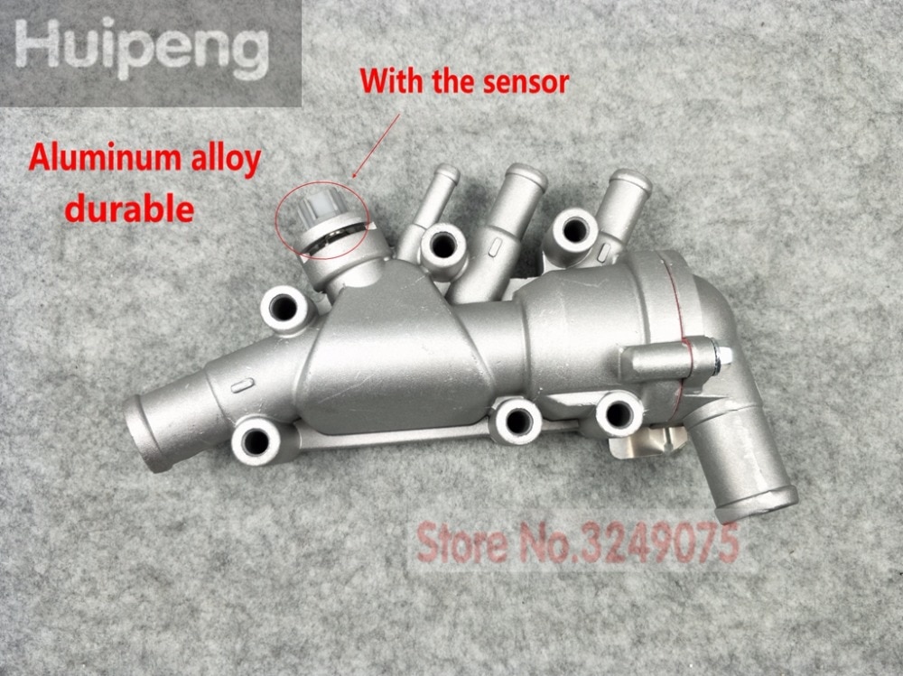 Upgraded aluminium alloy Thermostat Housing For 2003 Ford Fiesta KA 1.3i 1.6i OE: XS6E-8A586-AL