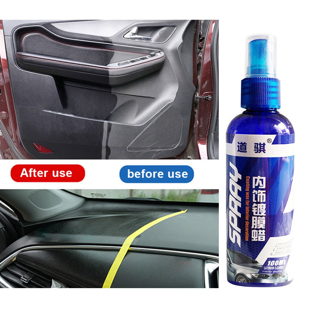 Plastic Parts Retreading Restore Agent Wax Instrument Reducing Agent Accessories Auto Interior Car Cleaner