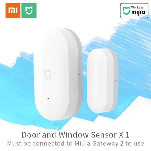 Xiaomi Mijia Smart Door Window Sensor Mi Smart Home Kits Alarm System Temperature Humidity Sensor work with Xiaomi Gateway 2 Hub: Mijia Door Sensor