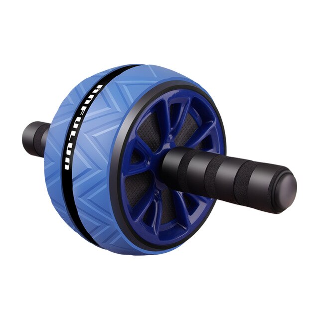 Muscle Exercise Equipment Home Fitness Equipment Double Wheel Abdominal Power Wheel Ab Roller Gym Roller Trainer Training: Blue
