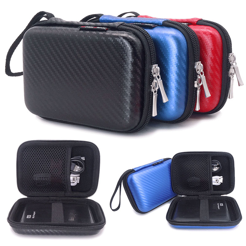 2.5 "Festplatte Fällen tasche Wasserdicht Stoßfest HDD Tasche Für Seagate Schlank Festplatte Sicherung Plus Schlank 500G 1TB WD Reisepass