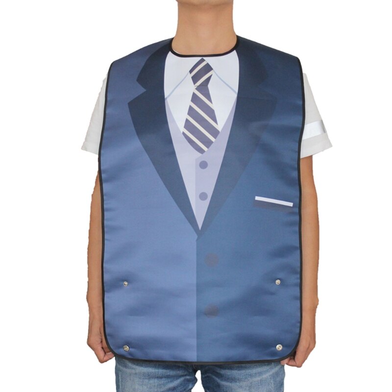 Grote Waterdichte Volwassen Maaltijd Bib Handicap Clothescook Protector Tool Handicap Hulp Schort Wasbare Herbruikbare: 5